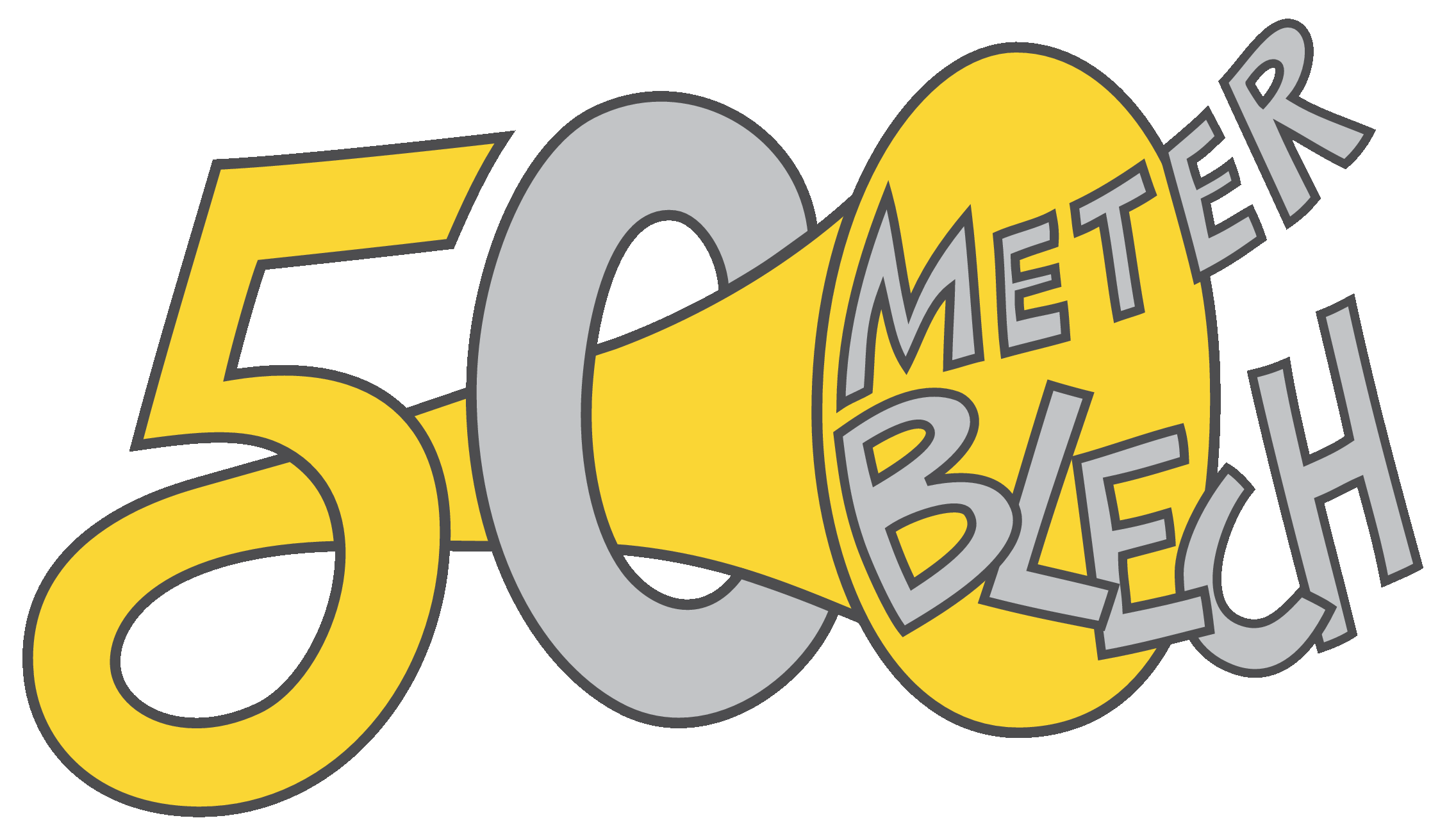50 Meter Blech Logo